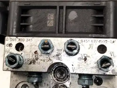 Peça sobressalente para automóvel em segunda mão abs por bmw x6 (e71, e72) xdrive 40 d referências oem iam 6774992  0265250345