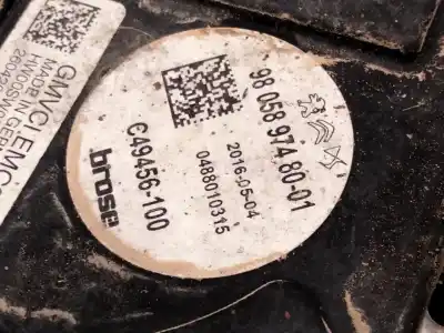 Автозапчасти б/у электрический вентилятор за citroen jumpy furgón (v_) 2.0 bluehdi 120 ссылки oem iam 9805897480  