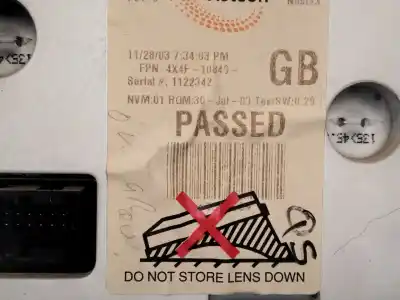 Second-hand car spare part dashboard for jaguar x-type i (x400) 2.0 d oem iam references 4x4f10849  