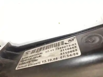 Peça sobressalente para automóvel em segunda mão radiador de água por bmw 1 (e87) 120 i referências oem iam 7559273  
