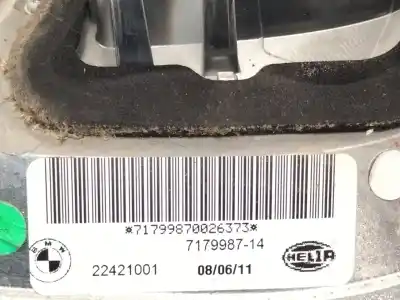 Second-hand car spare part right tailgate door light for bmw x6 (e71, e72) xdrive 40 d oem iam references 7179987  