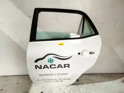 Second-hand car spare part rear left door for toyota auris (_e15_) 1.8 hybrid (zwe150_) oem iam references 6700402380