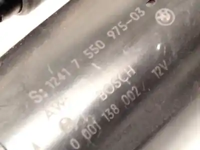 Peça sobressalente para automóvel em segunda mão motor de arranque por bmw 1 (e81) 120 i referências oem iam 7550975  0001138002