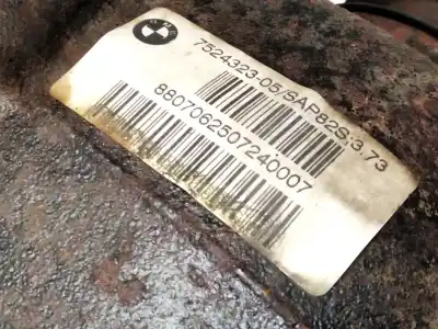 Pezzo di ricambio per auto di seconda mano differenziale posteriore per bmw 1 (e81) 120 i riferimenti oem iam 7524323  