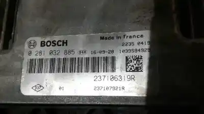 Second-hand car spare part  for RENAULT KANGOO  OEM IAM references 0281032885  237106319R