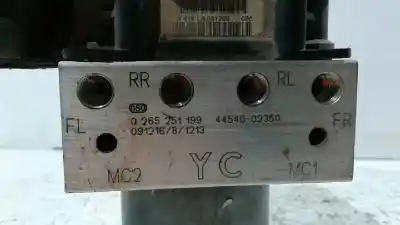 Peça sobressalente para automóvel em segunda mão abs por toyota auris advance referências oem iam 0265251199 0265951442 4454002350