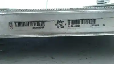 Автозапчастина б/у водяний радіатор для citroen c4 picasso avatar посилання на oem iam 9680533480
