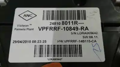Peça sobressalente para automóvel em segunda mão quadrante por otras marcas captur dynamique referências oem iam 248108011r