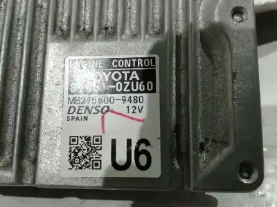 Second-hand car spare part ecu engine control for toyota auris hybrid active oem iam references 896610zu60  mb2756009480