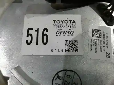 Second-hand car spare part heater blower motor for toyota auris hybrid active oem iam references g923012010