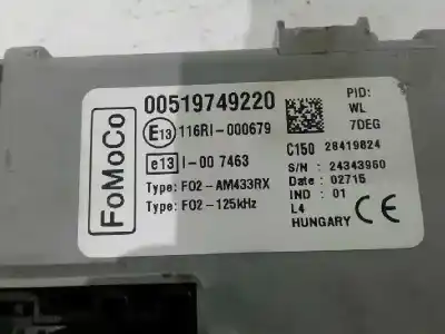 Gebrauchtes Autoersatzteil  zum FORD KA (CCU)  OEM-IAM-Referenzen 00519749220 AM433RX 116RI000679