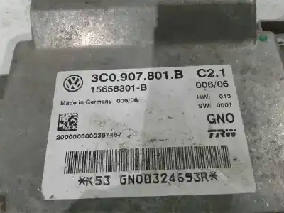Tweedehands auto-onderdeel airbag besturingseenheid voor volkswagen passat berlina (3c2) advance oem iam-referenties 3c0907801b