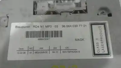 Автозапчастина б/у аудіо система / радіо cd для citroen c4 picasso avatar посилання на oem iam 966640307701