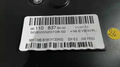 Peça sobressalente para automóvel em segunda mão quadrante por citroen c4 picasso 1.6 16v referências oem iam 9811083780 5550055205 50300552010802
