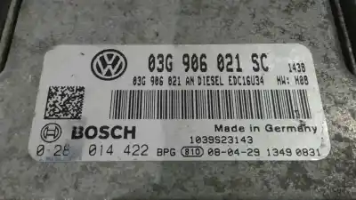 Pezzo di ricambio per auto di seconda mano centralina motore per seat leon (1p1) sport limited riferimenti oem iam 03g906021sc