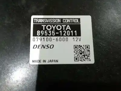 Second-hand car spare part automatic gearbox control unit for toyota auris hybrid active oem iam references 8953512011