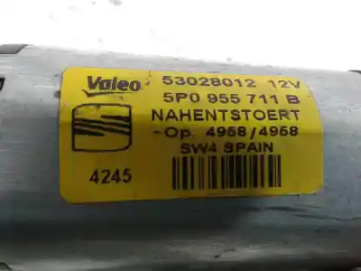 Pezzo di ricambio per auto di seconda mano motore tergicristallo posteriore per seat leon (1p1) comfort limited riferimenti oem iam 53028012