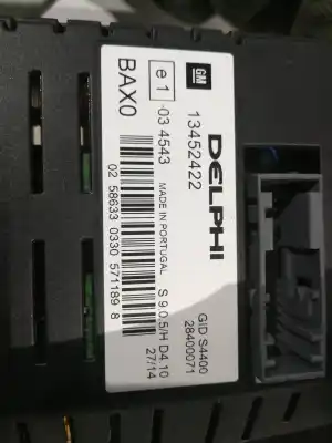 Peça sobressalente para automóvel em segunda mão display gps / multimídia por opel corsa d expression referências oem iam 13452422 gids4400 28400071