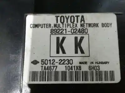 Second-hand car spare part fuse box unit for toyota auris hybrid active oem iam references 8922102480