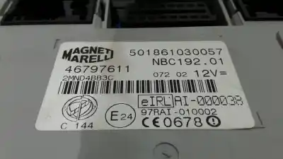 Gebrauchtes Autoersatzteil Elektronisches Modul zum FIAT STILO (192) 1.9 JTD / 1.9 JTD 115 Active OEM-IAM-Referenzen 46797611 2MND4BB3C NBC19201