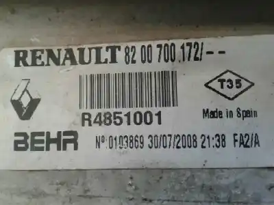 Second-hand car spare part  for RENAULT MEGANE III BERLINA 5 P  OEM IAM references 8200700172 0103869 R4851001