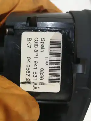 Second-hand car spare part headlights switch for audi a3 (8p) 2.0 tdi oem iam references 8p1941531aa  8p1919094