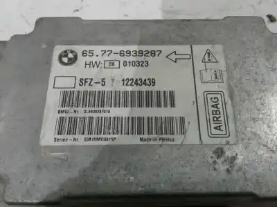 Recambio de automóvil de segunda mano de CENTRALITA AIRBAG para BMW SERIE 5 BERLINA (E60)  referencias OEM IAM 65776939287 SL6939287018 12243439