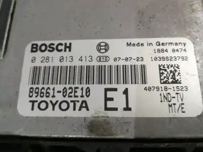 Second-hand car spare part  for TOYOTA AURIS  OEM IAM references 0281013413 4079181523 8966102E10