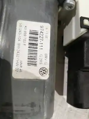 Peça sobressalente para automóvel em segunda mão motor elevador vidro traseiro esquerdo por volkswagen passat berlina (3c2) 2.0 tdi referências oem iam 1k0959703f
