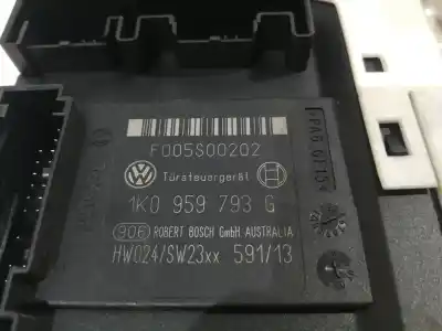 Peça sobressalente para automóvel em segunda mão motor elevador vidro dianteiro esquerdo por volkswagen passat berlina (3c2) 2.0 tdi referências oem iam 1k0959793g