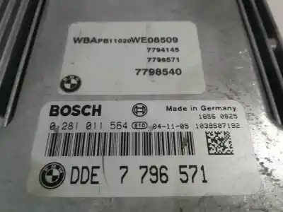 Second-hand car spare part Ecu Engine Control for BMW X3 (E83) 2.0d OEM IAM references 0281011564 1039S07192 DDE7796571
