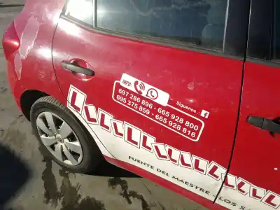 Peça sobressalente para automóvel em segunda mão porta do automóvel traseira direita por toyota auris 1.4 turbodiesel cat referências oem iam 