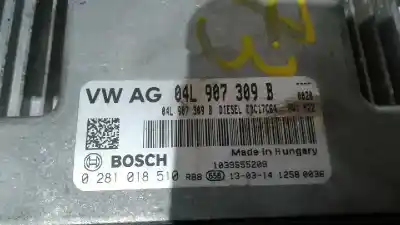 Peça sobressalente para automóvel em segunda mão centralina de motor uce por audi a3 (8v) ambiente referências oem iam 04l907309b  0281018510
