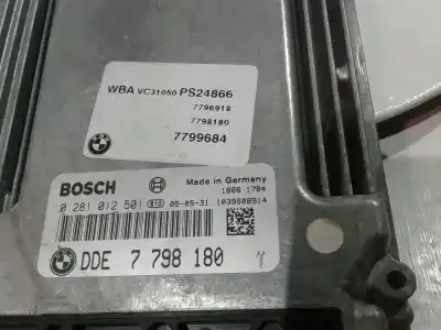 Second-hand car spare part ecu engine control for bmw serie 3 berlina (e90) 320d oem iam references 0281012501