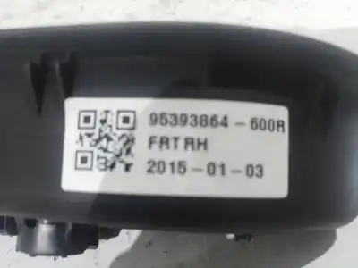 Peça sobressalente para automóvel em segunda mão botão / interruptor elevador vidro dianteiro direito por opel mokka x color edition start/stop referências oem iam 95393864600r