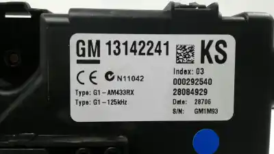 Second-hand car spare part fuse box unit for opel corsa e 1.4 oem iam references 13142241ks