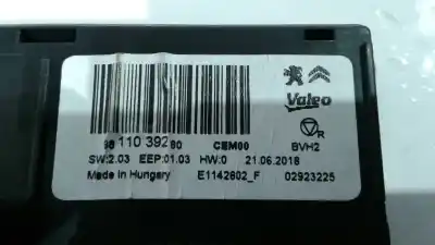 Pièce détachée automobile d'occasion  pour PEUGEOT 5008  Références OEM IAM 9811039280 E1065901C 02923225