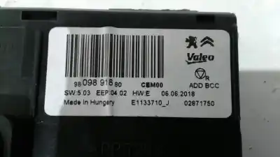 Pièce détachée automobile d'occasion  pour PEUGEOT 5008  Références OEM IAM 9809891880 E1065901C 02871750