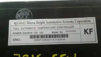 Peça sobressalente para automóvel em segunda mão comando de sofagem (chauffage / ar condicionado)  por chevrolet lacetti 1.6 cat referências oem iam 96430996  dkf060711554