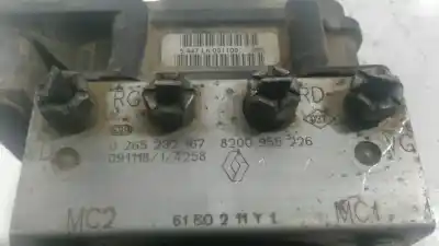 Peça sobressalente para automóvel em segunda mão abs por renault kangoo 1.5 dci diesel referências oem iam 0265232167  8200955226