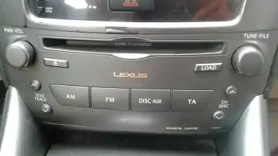 Second-hand car spare part audio system / radio cd for lexus is200 (ds2/is2) 220d oem iam references 8612053400