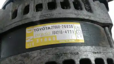 Pezzo di ricambio per auto di seconda mano alternatore per toyota rav 4 (a3) advance riferimenti oem iam 2706026030 310601j15 1042104771