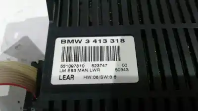 Second-hand car spare part light control unit for bmw x3 (e83) 2.0d oem iam references 3413318