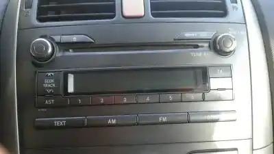 Peça sobressalente para automóvel em segunda mão sistema de áudio / rádio cd por toyota auris 2.0 d-4d cat referências oem iam 8612002520