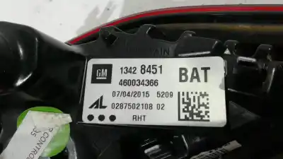 Second-hand car spare part interior left tailgate light for opel corsa e edition oem iam references 13428451  460034366