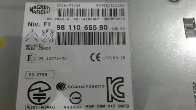Peça sobressalente para automóvel em segunda mão módulo / sistema de navegação gps por peugeot 208 style referências oem iam 9811066580