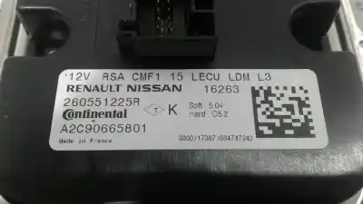 Автозапчастина б/у блок управління ксеноновими фарами для renault clio iv (bh_) 0.9 tce 90 посилання на oem iam 260551225r