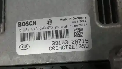 Peça sobressalente para automóvel em segunda mão centralina de motor uce por kia pro_cee´d lx referências oem iam 0281013399