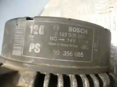 Second-hand car spare part alternator for opel calibra 2.0 16v cat (x 20 xev / l34) oem iam references 90356665  