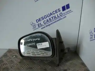 Peça sobressalente para automóvel em segunda mão ESPELHO RETROVISOR ESQUERDO por SSANGYONG KORANDO  Referências OEM IAM   